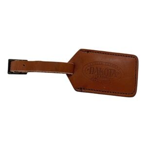 Vintage TUMI‎ Dakota Luggage Tag Replacement 4" X 2.5" Tag - 9" Adjustable Strap